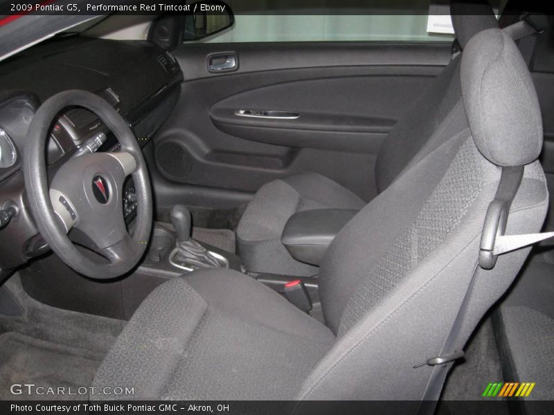 Performance Red Tintcoat / Ebony 2009 Pontiac G5