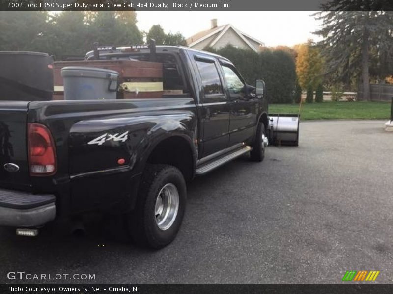 Black / Medium Flint 2002 Ford F350 Super Duty Lariat Crew Cab 4x4 Dually