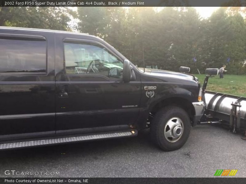 Black / Medium Flint 2002 Ford F350 Super Duty Lariat Crew Cab 4x4 Dually