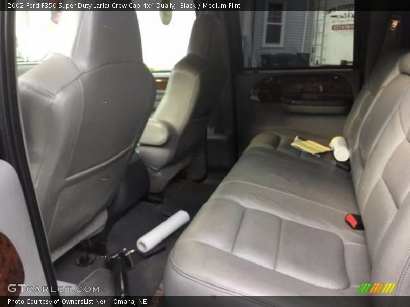 Black / Medium Flint 2002 Ford F350 Super Duty Lariat Crew Cab 4x4 Dually