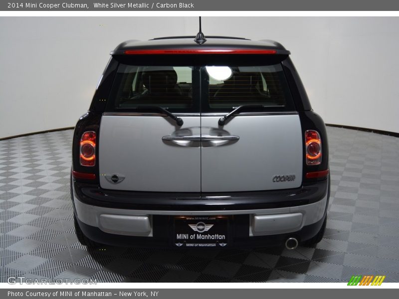 White Silver Metallic / Carbon Black 2014 Mini Cooper Clubman