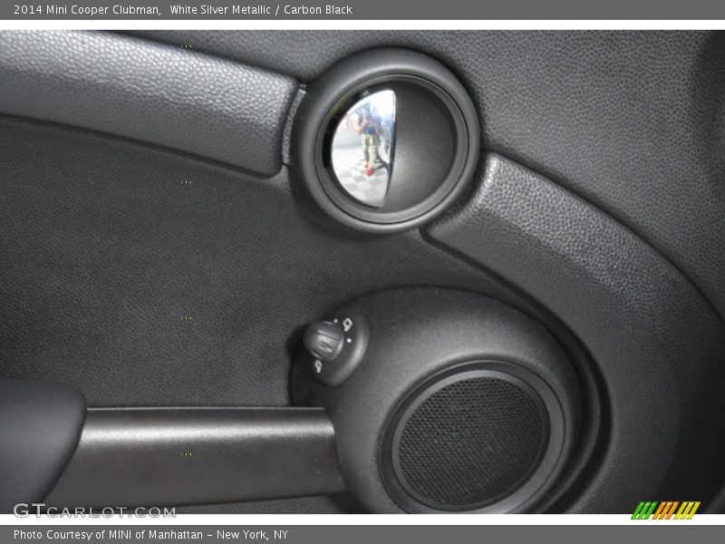 White Silver Metallic / Carbon Black 2014 Mini Cooper Clubman