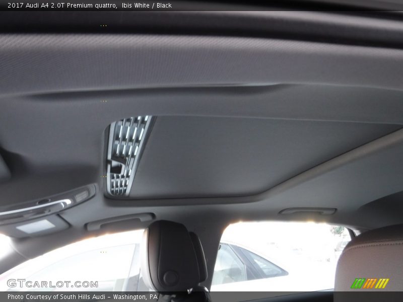 Ibis White / Black 2017 Audi A4 2.0T Premium quattro
