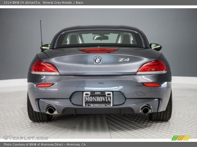 Mineral Grey Metallic / Black 2014 BMW Z4 sDrive35is