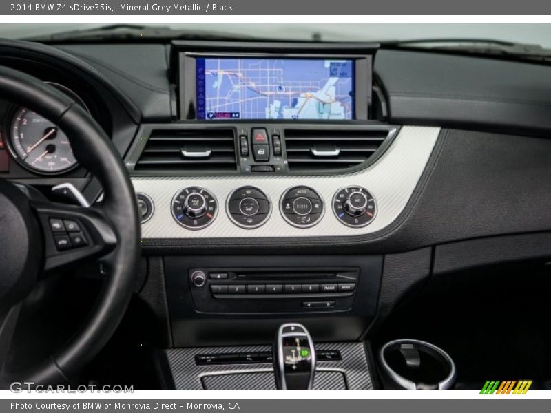 Mineral Grey Metallic / Black 2014 BMW Z4 sDrive35is