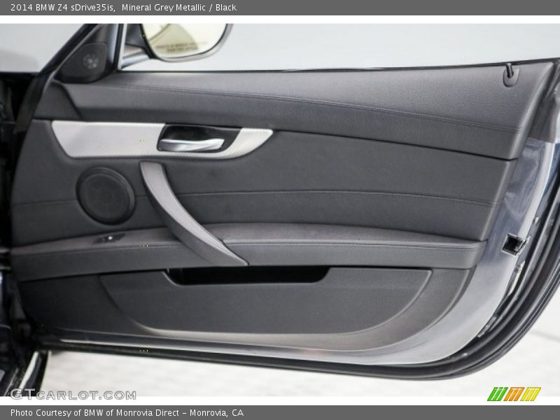 Mineral Grey Metallic / Black 2014 BMW Z4 sDrive35is