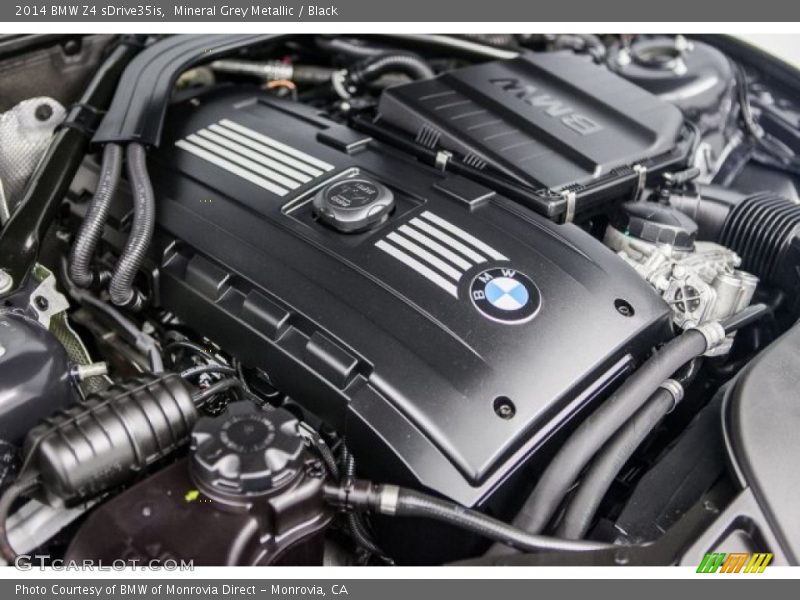 Mineral Grey Metallic / Black 2014 BMW Z4 sDrive35is