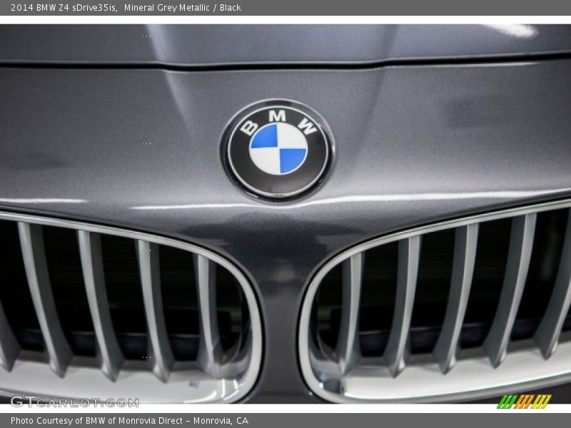Mineral Grey Metallic / Black 2014 BMW Z4 sDrive35is