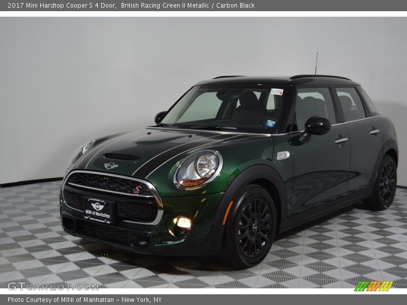 British Racing Green II Metallic / Carbon Black 2017 Mini Hardtop Cooper S 4 Door