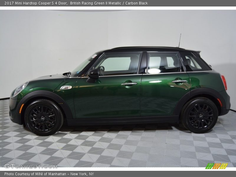 British Racing Green II Metallic / Carbon Black 2017 Mini Hardtop Cooper S 4 Door
