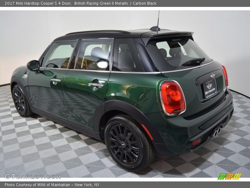 British Racing Green II Metallic / Carbon Black 2017 Mini Hardtop Cooper S 4 Door