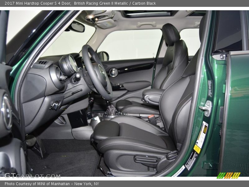 British Racing Green II Metallic / Carbon Black 2017 Mini Hardtop Cooper S 4 Door