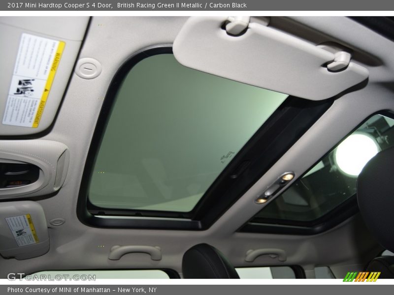 British Racing Green II Metallic / Carbon Black 2017 Mini Hardtop Cooper S 4 Door