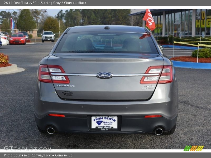 Sterling Gray / Charcoal Black 2014 Ford Taurus SEL
