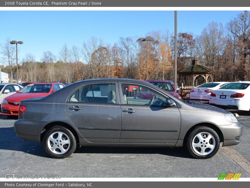 Phantom Gray Pearl / Stone 2008 Toyota Corolla CE