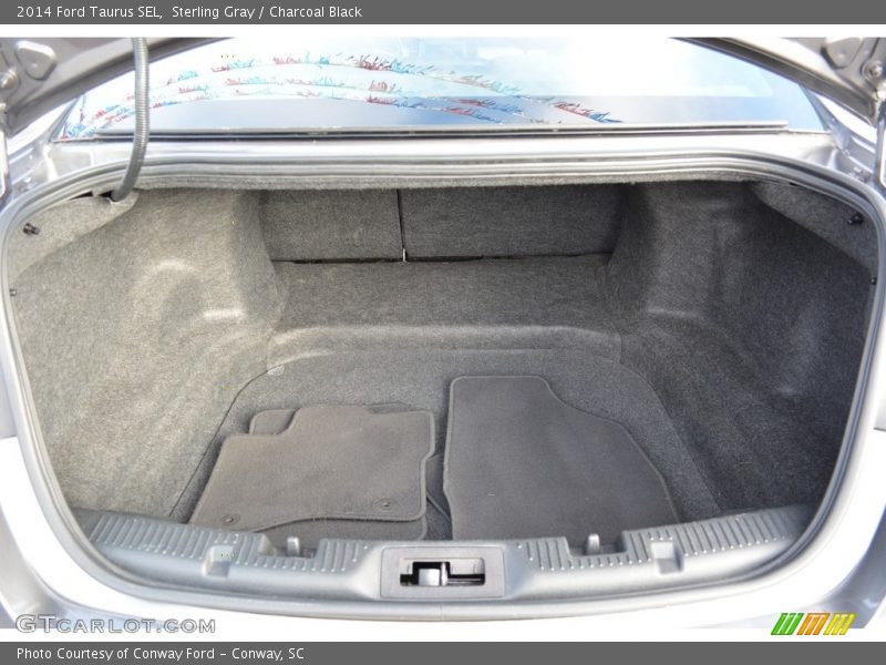 Sterling Gray / Charcoal Black 2014 Ford Taurus SEL