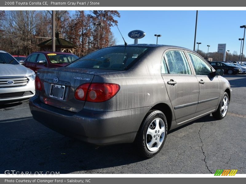 Phantom Gray Pearl / Stone 2008 Toyota Corolla CE