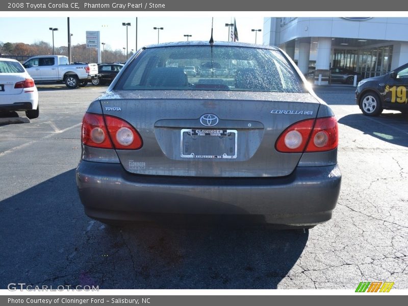 Phantom Gray Pearl / Stone 2008 Toyota Corolla CE