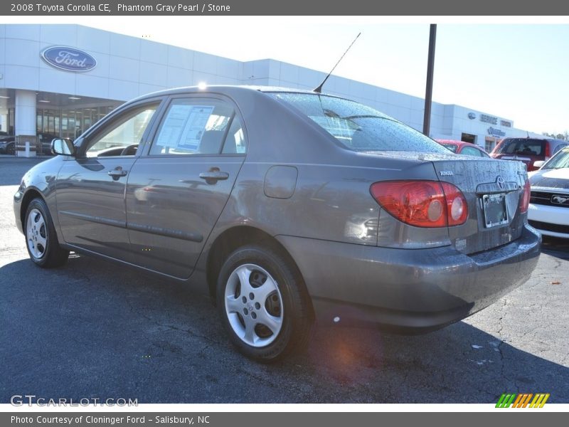 Phantom Gray Pearl / Stone 2008 Toyota Corolla CE