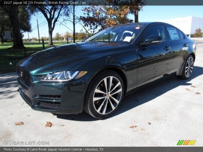 British Racing Green / Jet 2017 Jaguar XE 25t Prestige