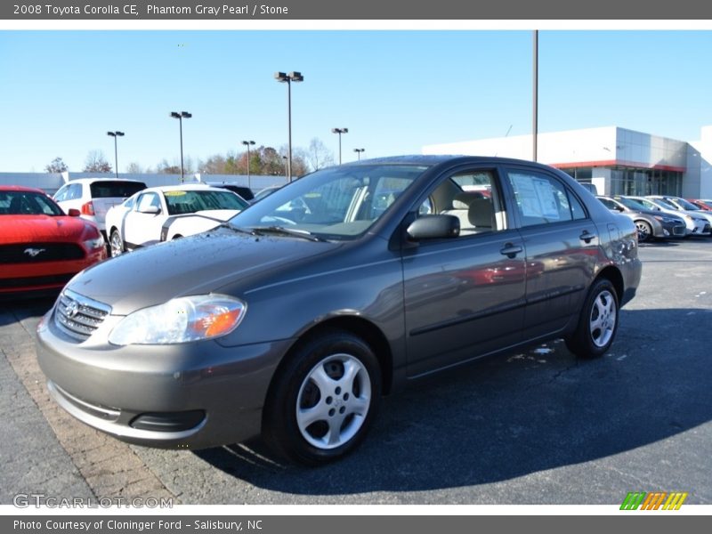 Phantom Gray Pearl / Stone 2008 Toyota Corolla CE