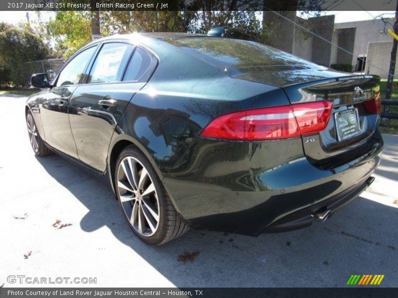 British Racing Green / Jet 2017 Jaguar XE 25t Prestige