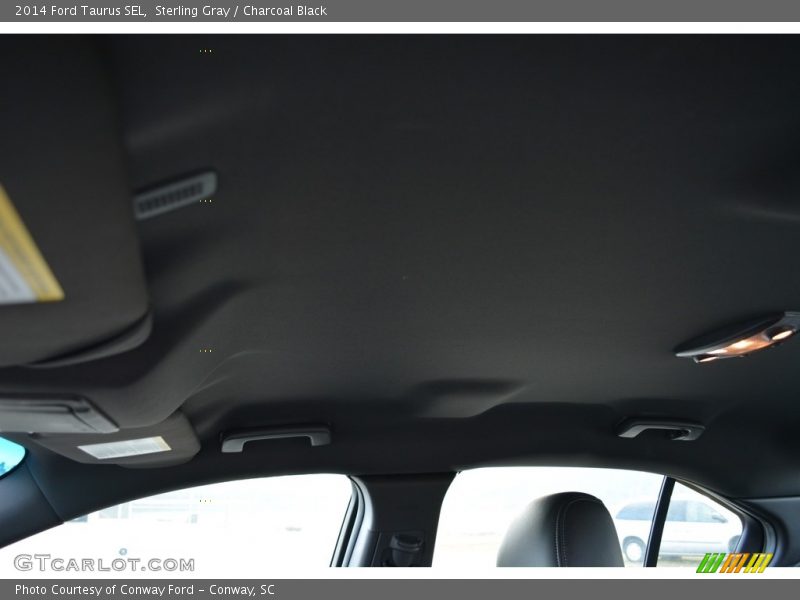 Sterling Gray / Charcoal Black 2014 Ford Taurus SEL