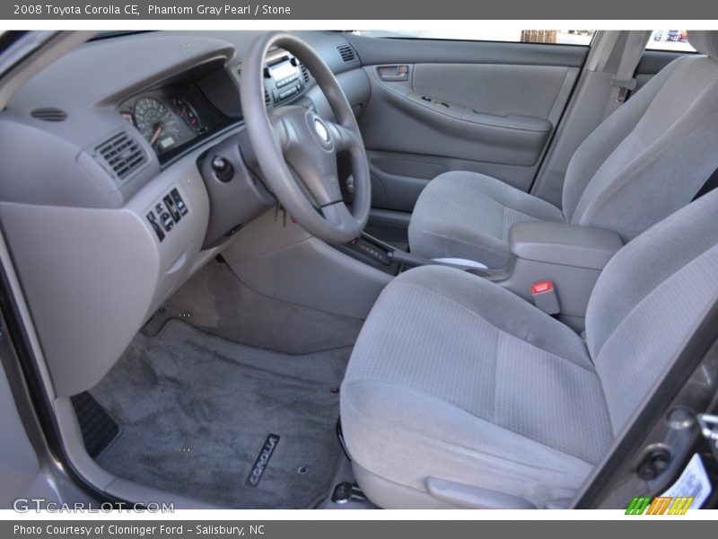 Phantom Gray Pearl / Stone 2008 Toyota Corolla CE