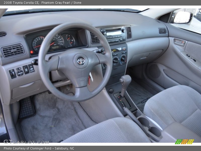 Phantom Gray Pearl / Stone 2008 Toyota Corolla CE