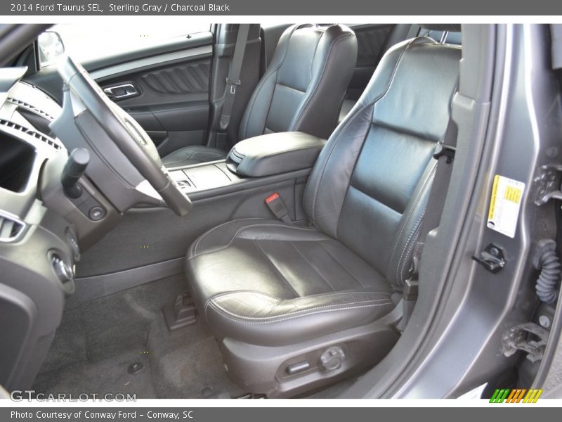 Sterling Gray / Charcoal Black 2014 Ford Taurus SEL