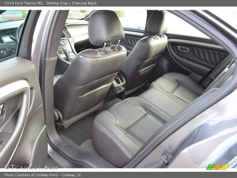 Sterling Gray / Charcoal Black 2014 Ford Taurus SEL