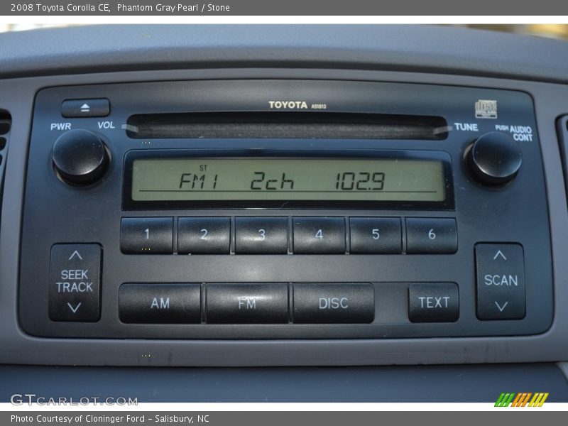 Phantom Gray Pearl / Stone 2008 Toyota Corolla CE
