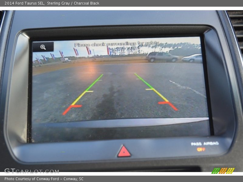 Sterling Gray / Charcoal Black 2014 Ford Taurus SEL