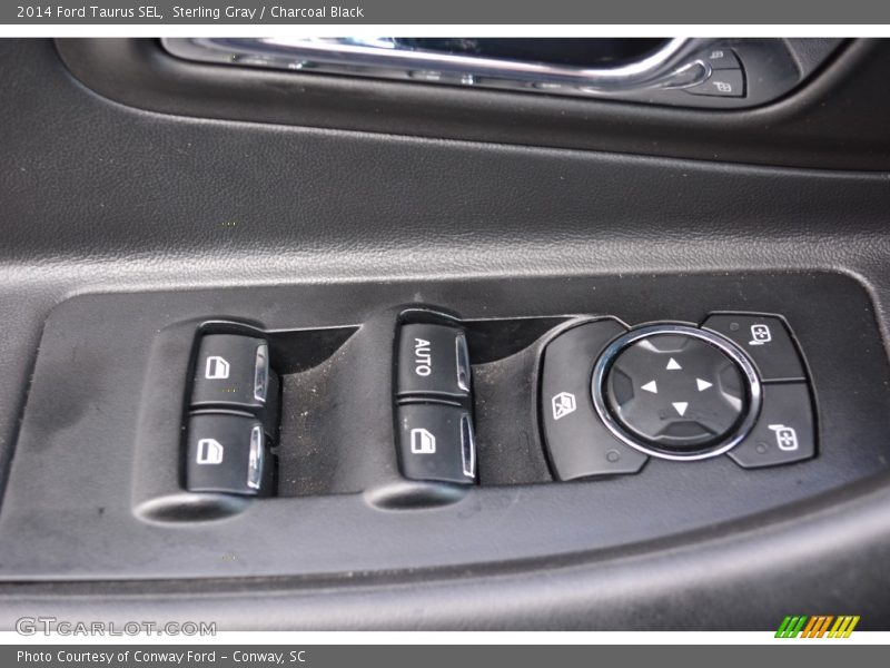 Sterling Gray / Charcoal Black 2014 Ford Taurus SEL