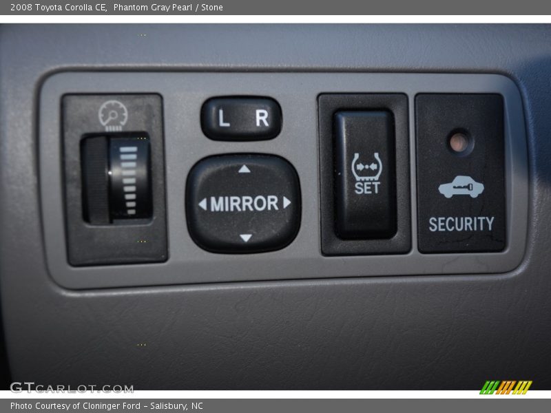 Phantom Gray Pearl / Stone 2008 Toyota Corolla CE