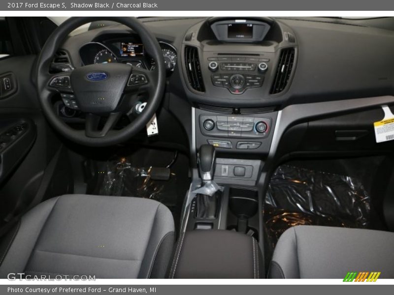 Shadow Black / Charcoal Black 2017 Ford Escape S