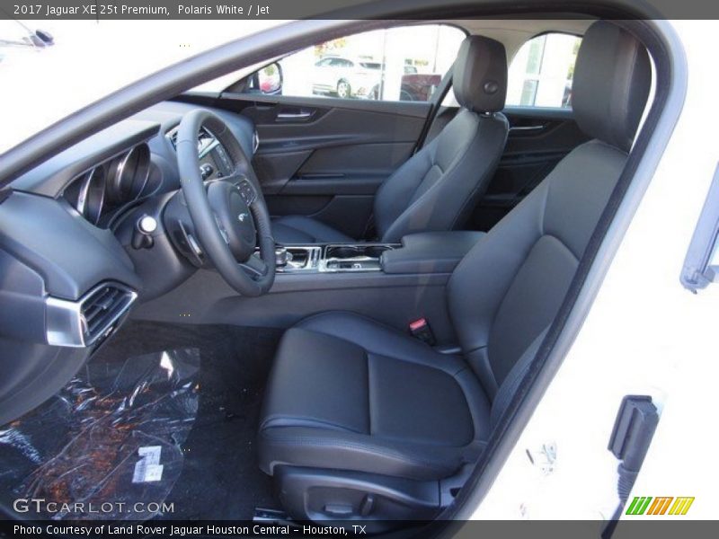 Polaris White / Jet 2017 Jaguar XE 25t Premium