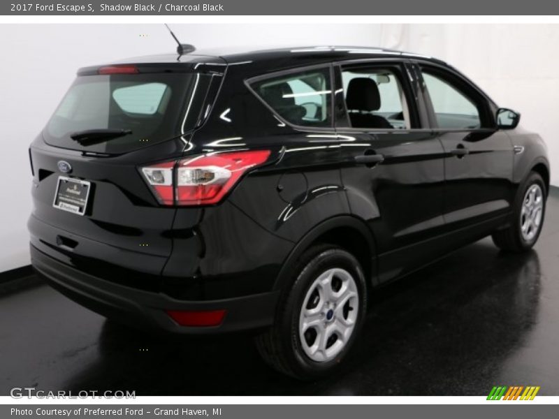 Shadow Black / Charcoal Black 2017 Ford Escape S