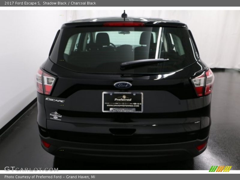Shadow Black / Charcoal Black 2017 Ford Escape S