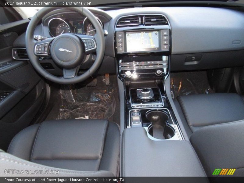 Polaris White / Jet 2017 Jaguar XE 25t Premium