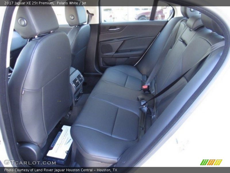 Polaris White / Jet 2017 Jaguar XE 25t Premium