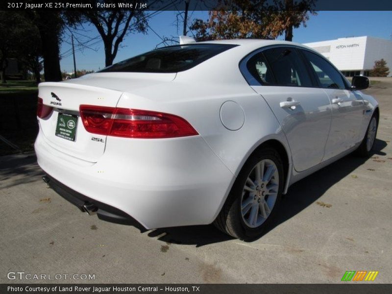 Polaris White / Jet 2017 Jaguar XE 25t Premium