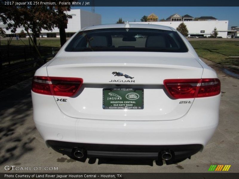 Polaris White / Jet 2017 Jaguar XE 25t Premium