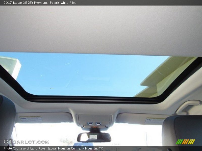 Polaris White / Jet 2017 Jaguar XE 25t Premium