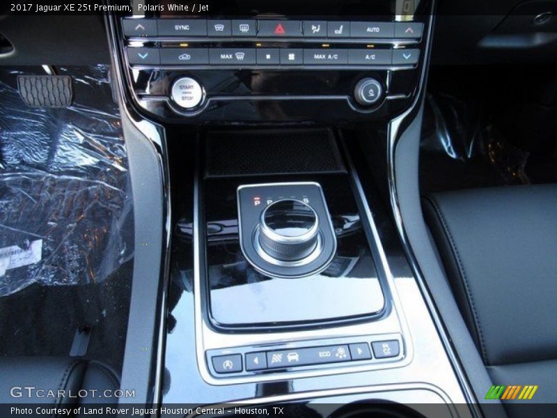 Polaris White / Jet 2017 Jaguar XE 25t Premium