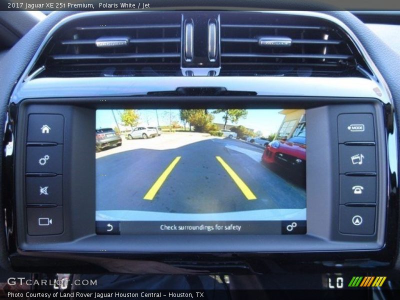Polaris White / Jet 2017 Jaguar XE 25t Premium