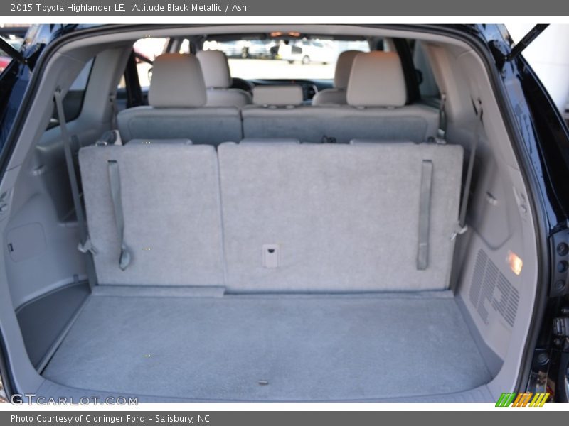 Attitude Black Metallic / Ash 2015 Toyota Highlander LE