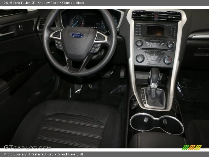 Shadow Black / Charcoal Black 2016 Ford Fusion SE