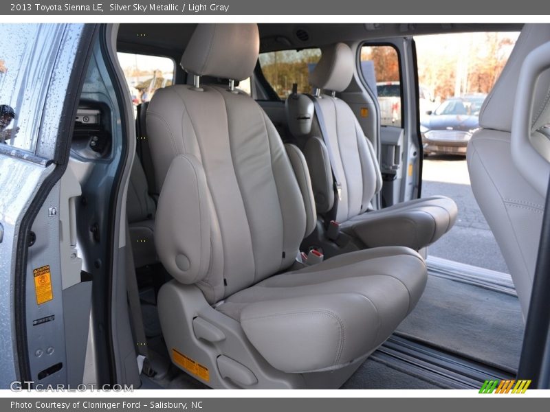 Silver Sky Metallic / Light Gray 2013 Toyota Sienna LE