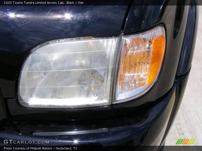 Black / Oak 2003 Toyota Tundra Limited Access Cab